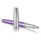 PARKER Urban Premium Fine Rollerball Pen Violet Chrome Trim Black Ink