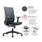 Office Chair M-16L Ergonomic Design (TLLL-C022)
