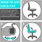 Office Chair M-1996L Ergonomic Design (TLLL-C016)