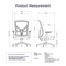 Office Chair O-57L Ergonomic Design (TLLL-C011)