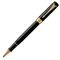 PARKER Duofold Fine Rollerball Pen Classic Black Gold Trim Black Ink