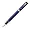 PARKER Duofold Fine Rollerball Pen Classic Blue and Black Chrome Trim Black Ink