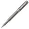 PARKER Duofold Prestige Fine Rollerball Pen Ruthenium Chiselled Chrome Trim Black Ink