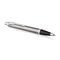 PARKER IM Ballpoint Pen Stainless Steel Chrome Trim