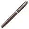 PARKER IM Premium Fine Rollerball Pen Brown Chrome Trim Black Ink
