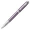 PARKER IM Premium Fine Rollerball Pen Dark Violet Chrome Trim Black Ink