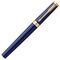 PARKER Ingenuity Medium Fountain Pen Dark Blue Gold Trim Black Ink