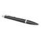 PARKER Urban Medium Ballpoint Pen Muted Black Chrome Trim Blue Ink