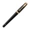 PARKER Urban Medium Rollerball Pen Muted Black Gold Trim Blue Ink
