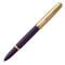 PARKER 51 Premium Medium 18K Gold Nib Fountain Pen Plum Gold Trim