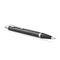 PARKER IM Medium Ballpoint Pen Black Chrome Trim Blue Ink