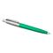 PARKER Jotter Ballpoint Pen Green Chrome Trim