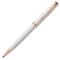 PARKER Sonnet Medium Ballpoint Pen Pearl Lacquer Rose Gold Trim Black Ink