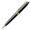 WATERMAN Expert Ballpoint Pen Black Gold Trim