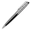 WATERMAN Expert Deluxe Ballpoint Pen Black Chrome Trim