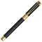 WATERMAN Perspective Rollerball Pen Black Gold Trim