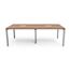 Conference Table Rectangular Brown 240cm