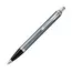 PARKER IM Medium Ballpoint Pen Blue Grey Chrome Trim Blue Ink