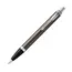 PARKER IM Medium Ballpoint Pen Dark Espresso Chrome Trim Blue Ink