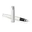 PARKER IM Medium Fountain Pen White Chrome Trim