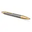 PARKER IM Pioneers Ballpoint Pen Grey Arrow Gold Trim