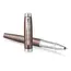 PARKER IM Premium Fine Rollerball Pen Brown Chrome Trim Black Ink