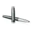 PARKER IM Premium Fine Rollerball Pen Dark Green Chrome Trim Black Ink