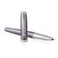 PARKER IM Premium Fine Rollerball Pen Dark Violet Chrome Trim Black Ink