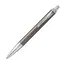 PARKER IM Premium Medium Ballpoint Pen Dark Espresso Chrome Trim Blue Ink