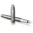 PARKER IM Premium Medium Fountain Pen Dark Espresso Chrome Trim