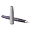PARKER Sonnet Essential Medium Fountain Pen Metal and Violet Lacquer Palladium Trim