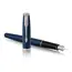 PARKER Sonnet Medium Fountain Pen Blue Lacquer Palladium Trim