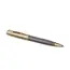 PARKER Sonnet Pioneers Ballpoint Pen Grey Arrow Gold Trim Black Ink