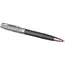 PARKER Sonnet Premium Medium Ballpoint Pen Metal and Grey Rose Gold Trim Black Ink