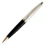 WATERMAN Carene Deluxe Ballpoint Pen Black Gold Trim