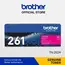 Brother TN261 Magenta Genuine Laser Toner (TN261M)