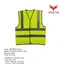 ادوات السلامة، سترة عاكسة - VOLTA أصفر و برتقالي 120 جرام
