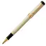 PARKER Duofold Fine Rollerball Pen Classic Ivory and Black Gold Trim, 2 image
