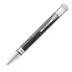 PARKER Duofold Prestige Medium Ballpoint Pen Black Chevron Chrome Trim Black Ink, 2 image
