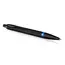 PARKER IM Ballpoint Pen Black with Vibrant Navy Blue Ring Black Trim, 2 image