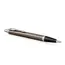 PARKER IM Medium Ballpoint Pen Dark Espresso Chrome Trim Blue Ink, 2 image