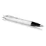 PARKER IM Medium Ballpoint Pen White Chrome Trim Blue Ink, 2 image