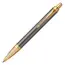 PARKER IM Pioneers Ballpoint Pen Grey Arrow Gold Trim, 2 image