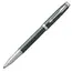 PARKER IM Premium Fine Rollerball Pen Dark Green Chrome Trim Black Ink, 2 image