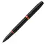 PARKER IM Rollerball Pen Black with Vibrant Flame Orange Ring Black Trim, 2 image