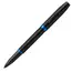 PARKER IM Rollerball Pen Black with Vibrant Navy Blue Ring Black Trim, 2 image