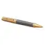 PARKER Ingenuity Pioneers Medium Ballpoint Pen Grey Arrow Gold Trim Black Ink, 2 image