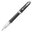PARKER Premier Fine Rollerball Pen Black Lacquer Chrome Trim Black Ink, 2 image