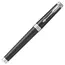PARKER Premier Fine Rollerball Pen Black Lacquer Chrome Trim Black Ink, 3 image