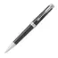 PARKER Premier Medium Ballpoint Pen Black Lacquer Chrome Trim Black Ink, 2 image